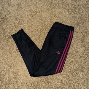 Women’s Adidas Tiro 21 Track Pants Black Pink Size Medium